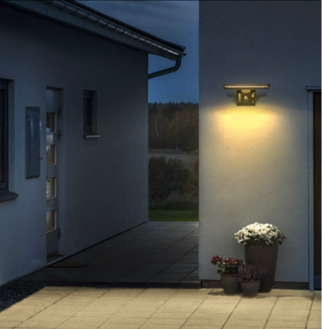 5W Solar Wall Light - 图片 4